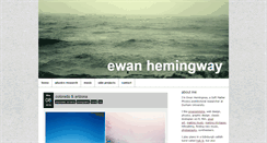 Desktop Screenshot of ewanhemingway.co.uk